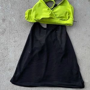 Splashletics Two in One Layered Swimwear Top S-NWT